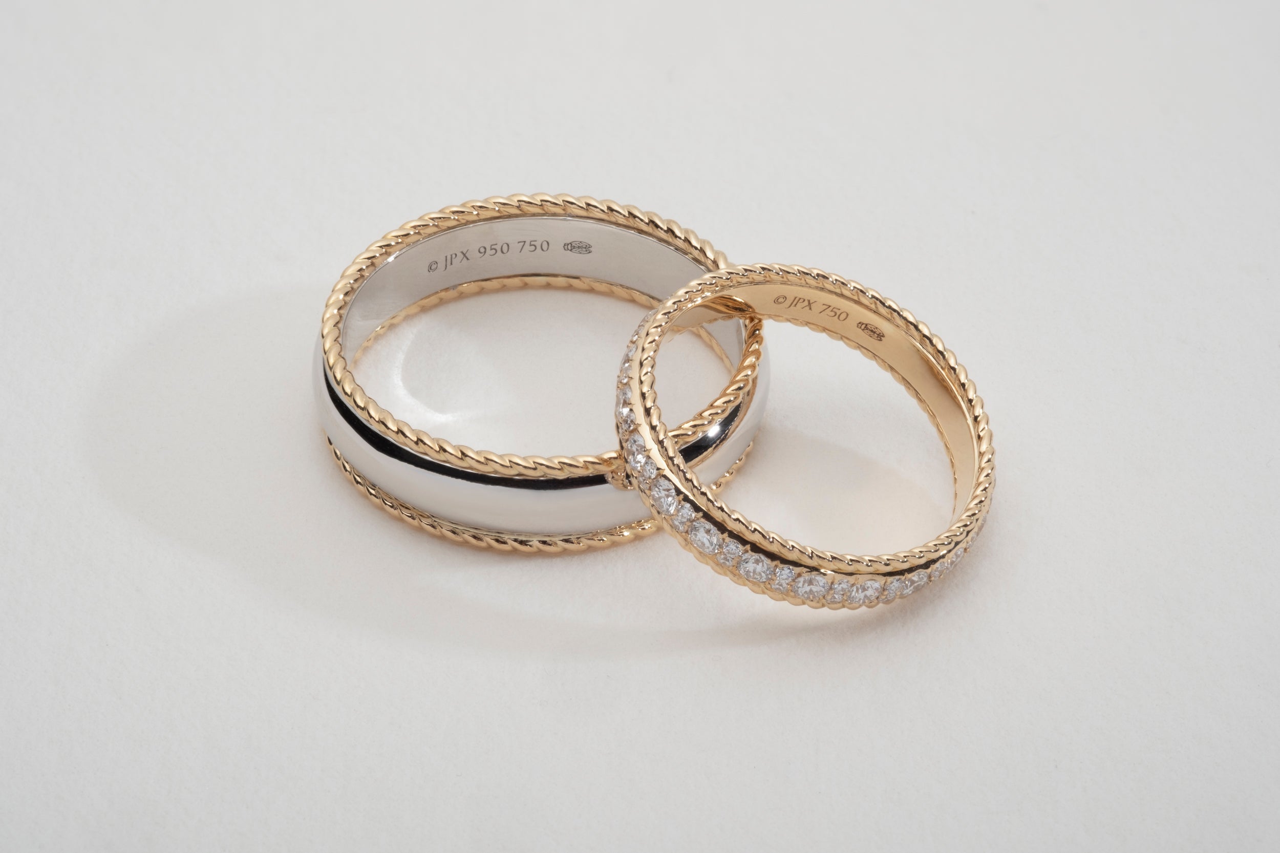 One-Of-A-Kind Wedding Band Set