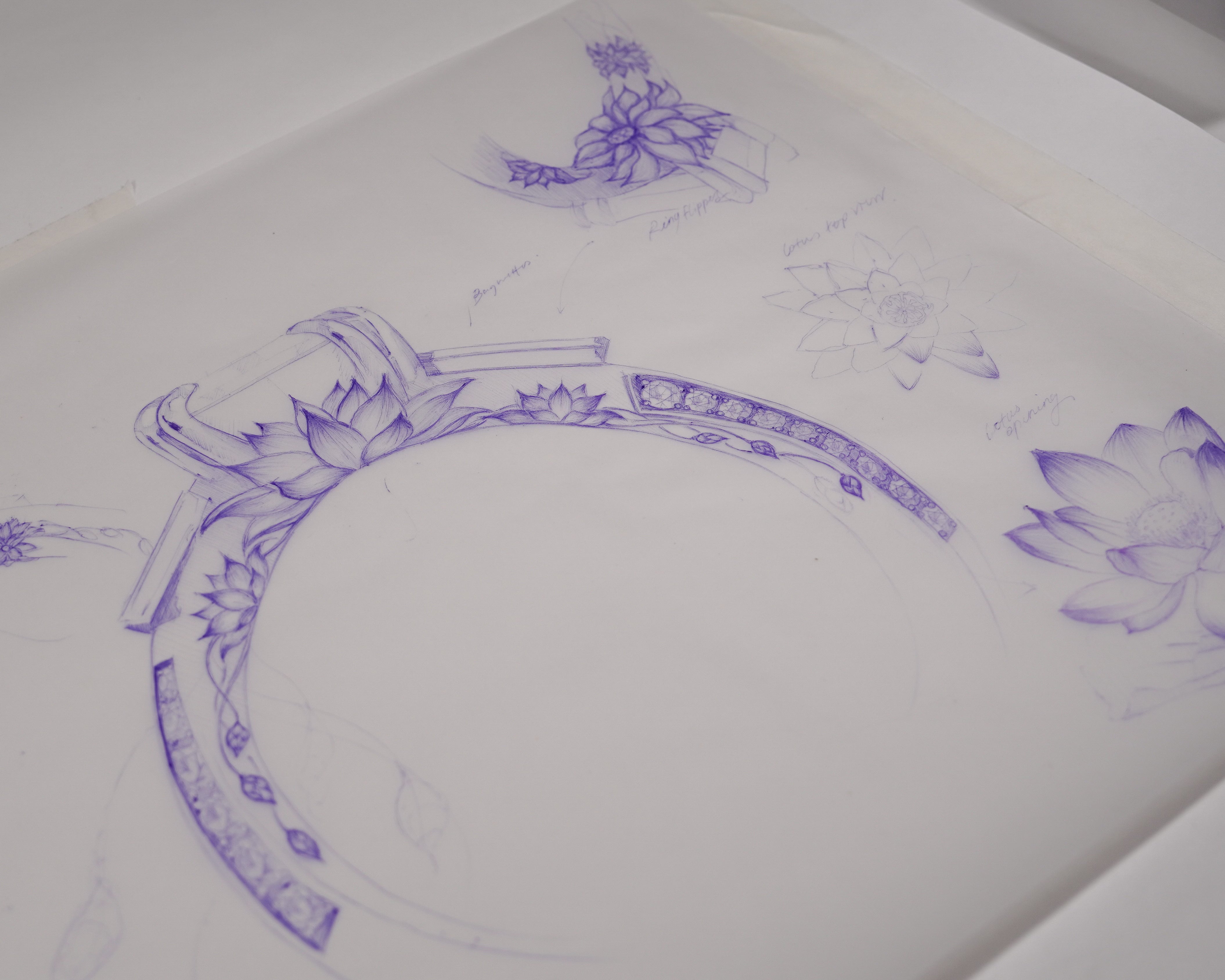 The Lotus | Three Stone