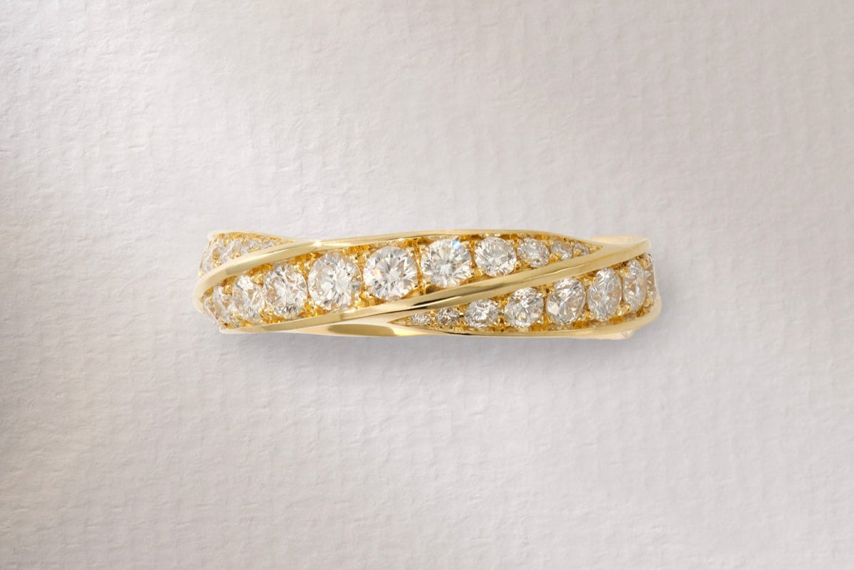 Carré Wide Ring