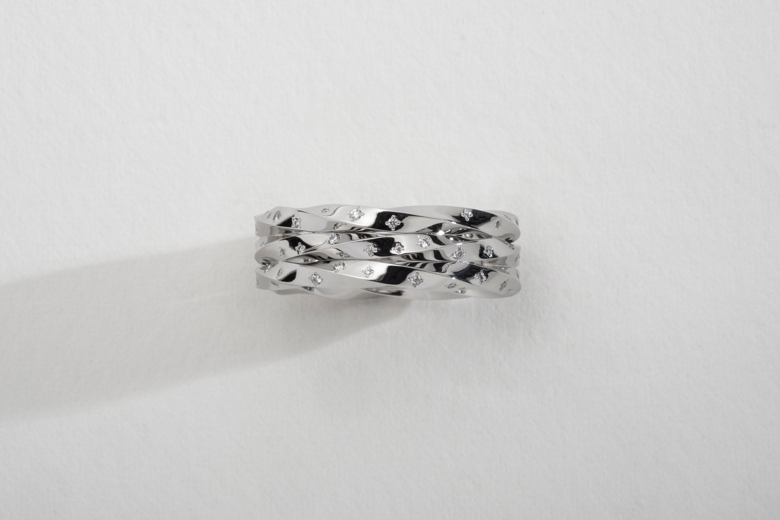 One-Of-A-Kind Starlight Carré Triple Stack