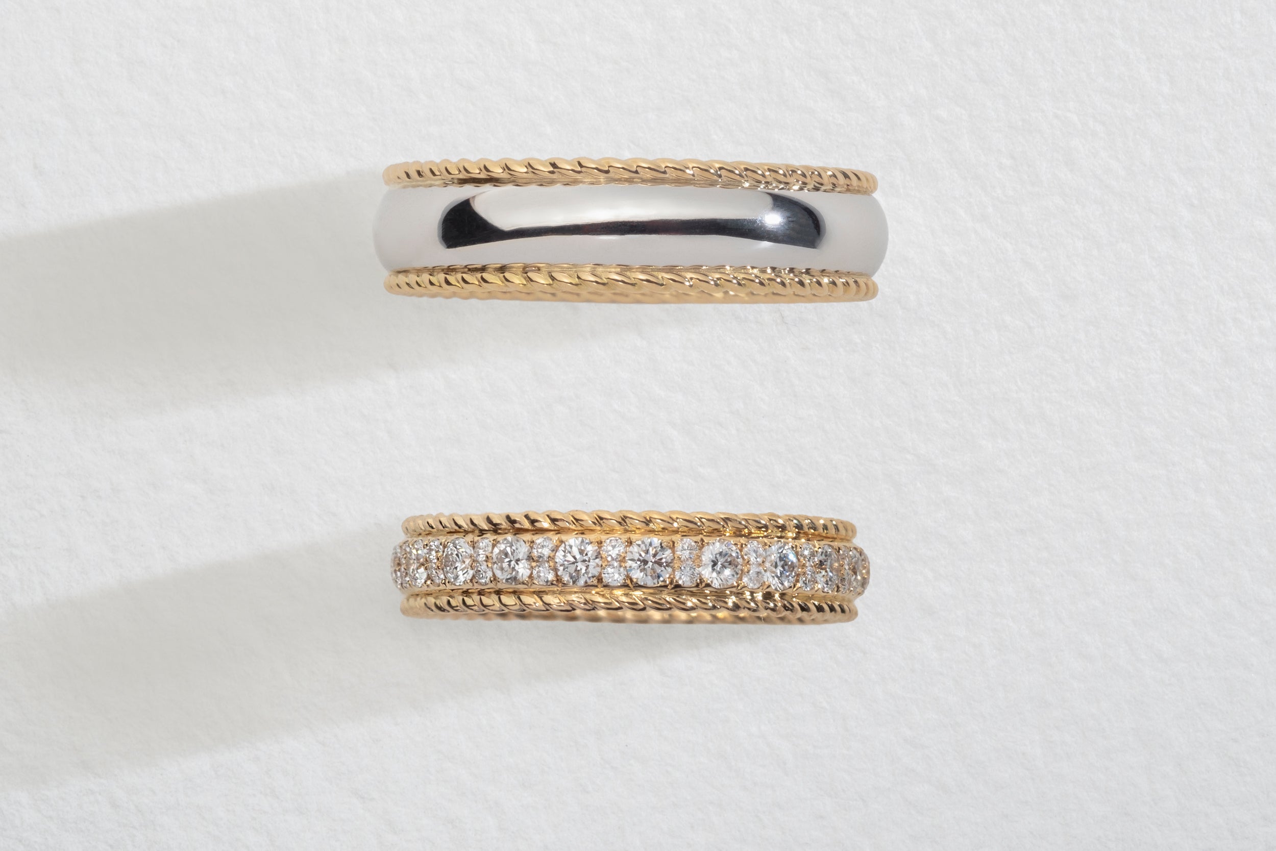 One-Of-A-Kind Wedding Band Set
