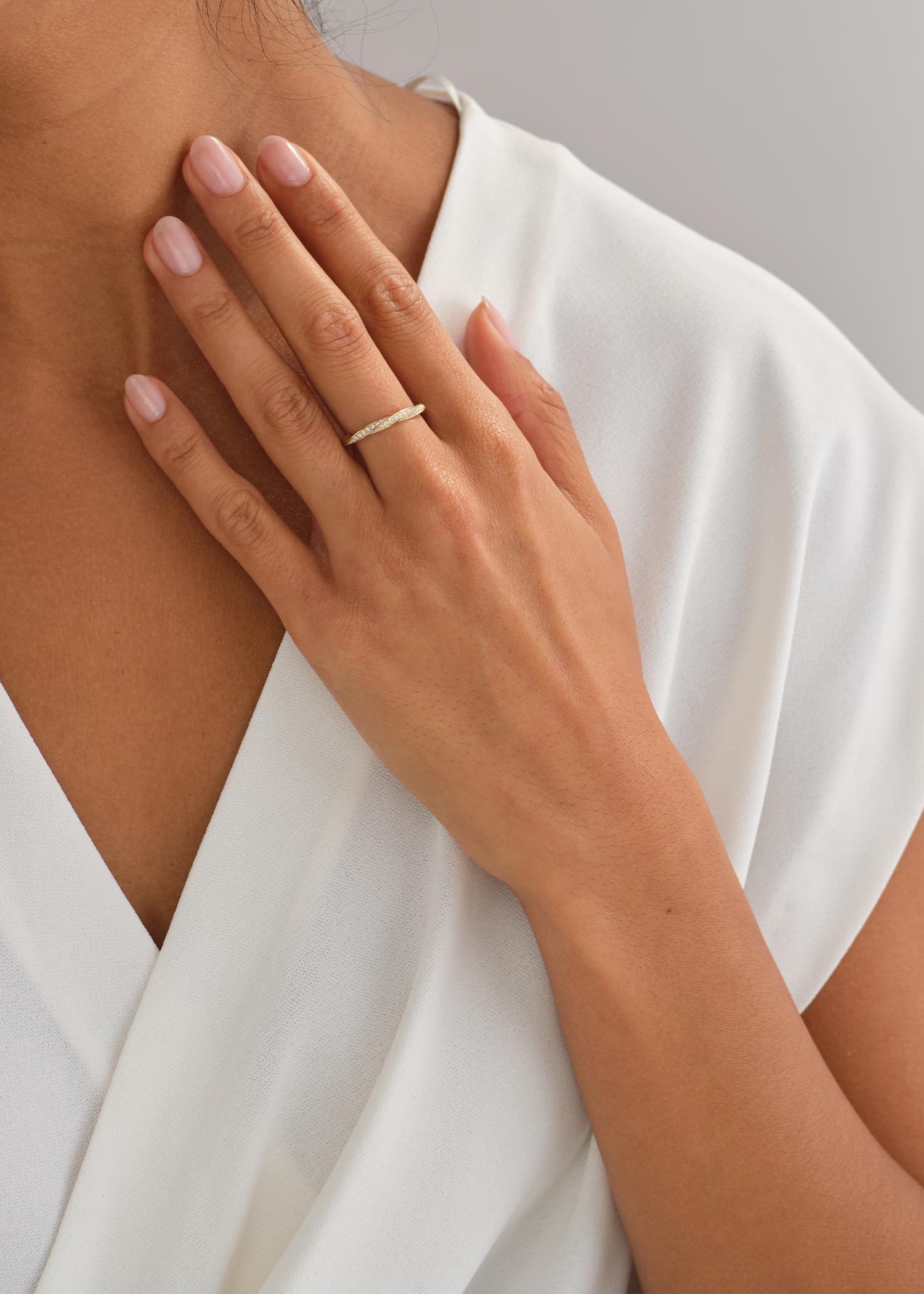 Carré Thin Ring