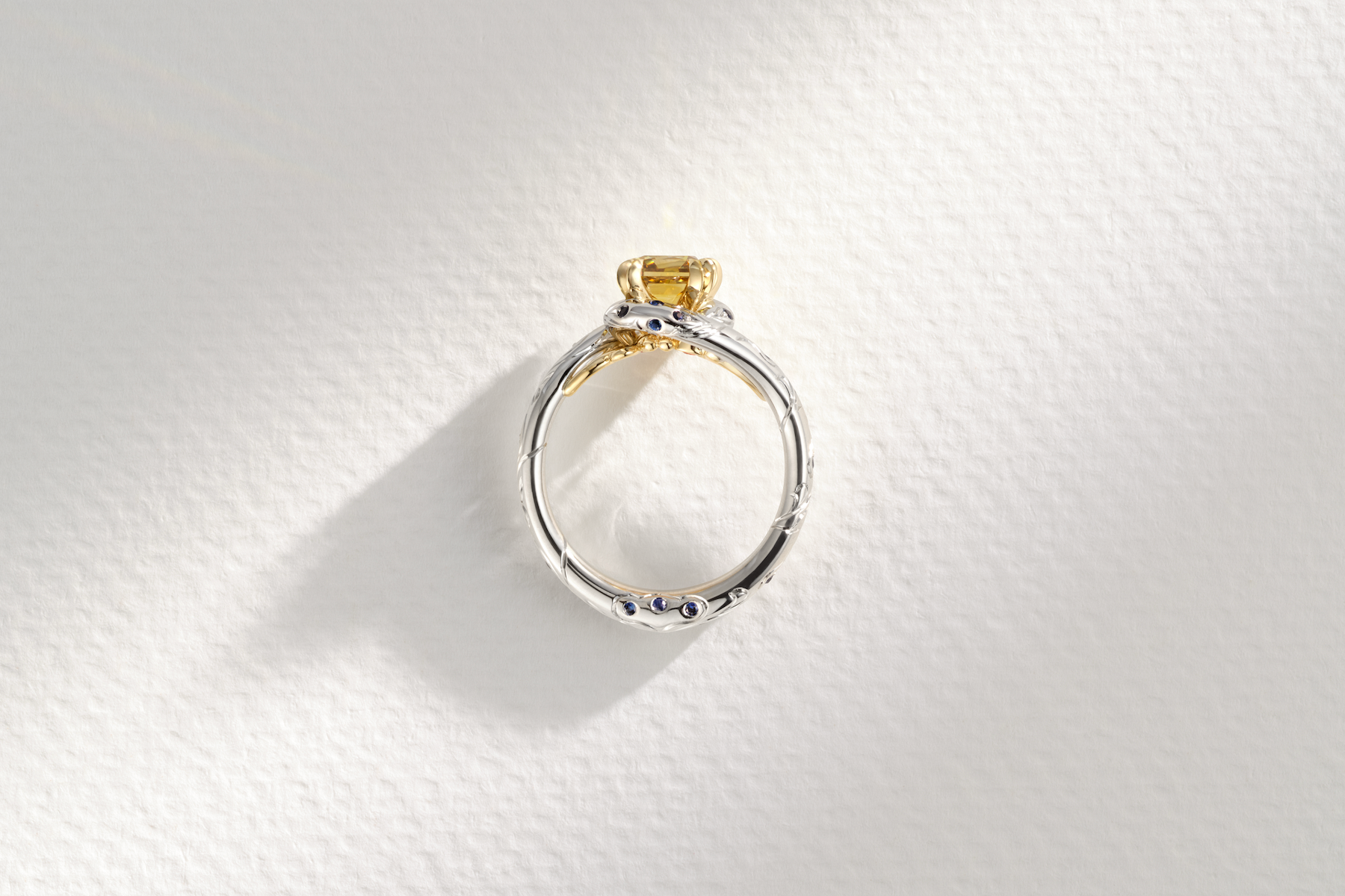 One-of-a-Kind Yellow Sapphire Ring