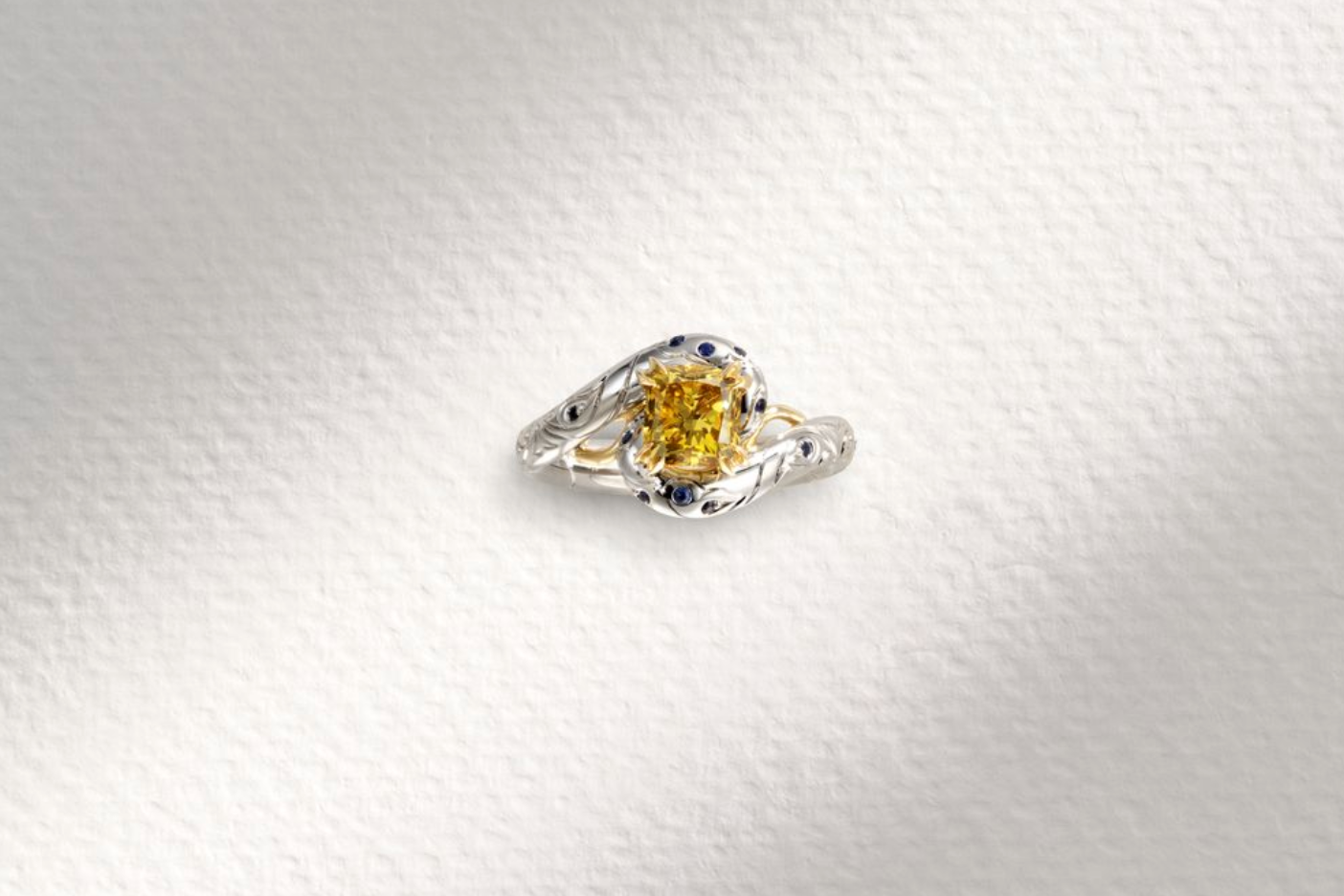 One-of-a-Kind Yellow Sapphire Ring