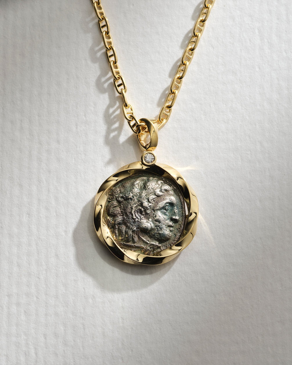 Carrè Coin Pendant JeanPaul Xavier